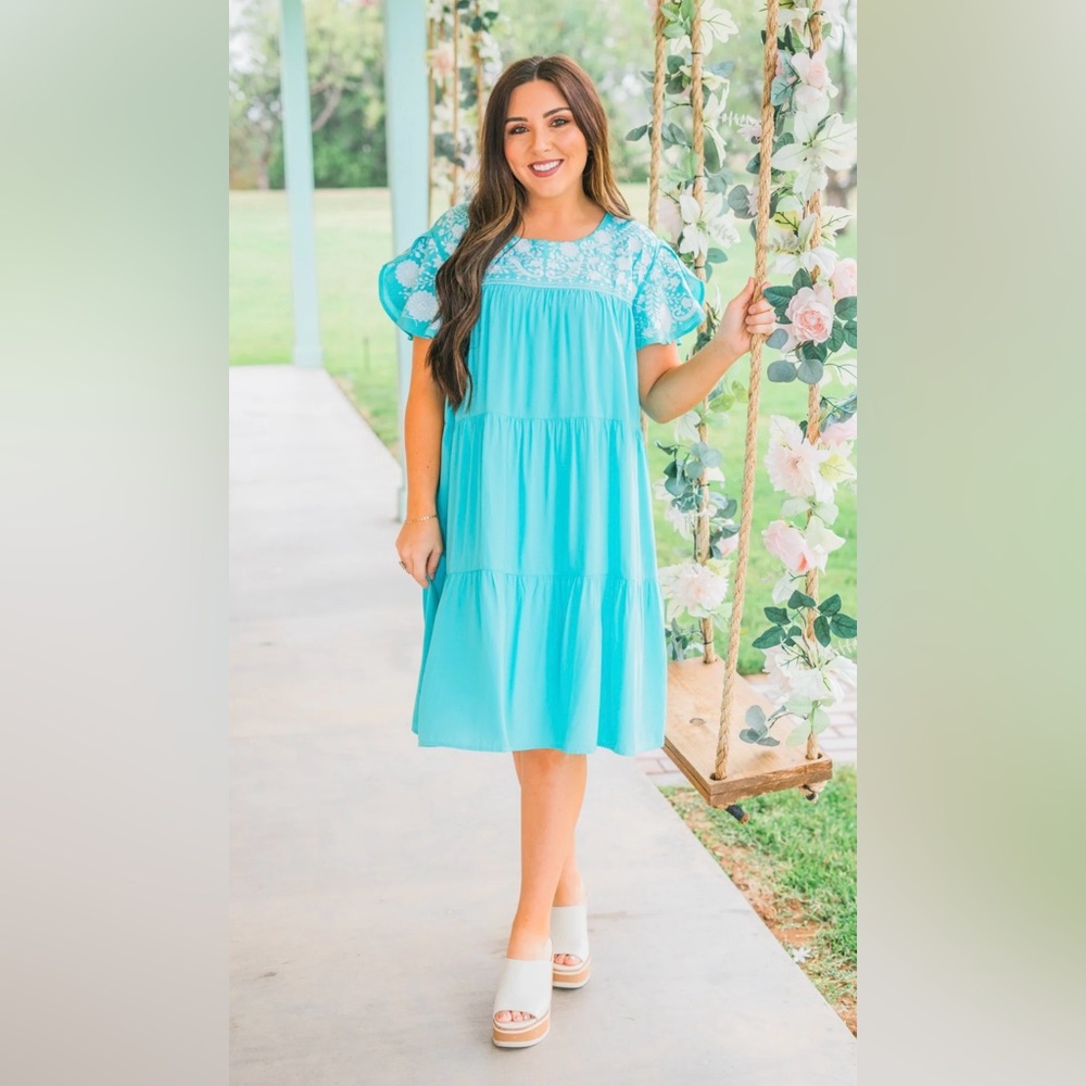 NWT ✨ Layerz Gianna Dress w/Pockets Size XS